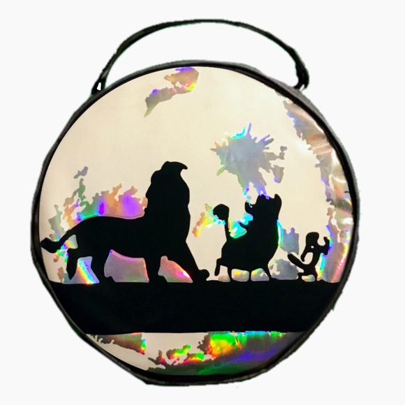 Disney Lion King Round Convertible Backpack Crossbody Circle Handbag by FanTC - Picture 5 of 6